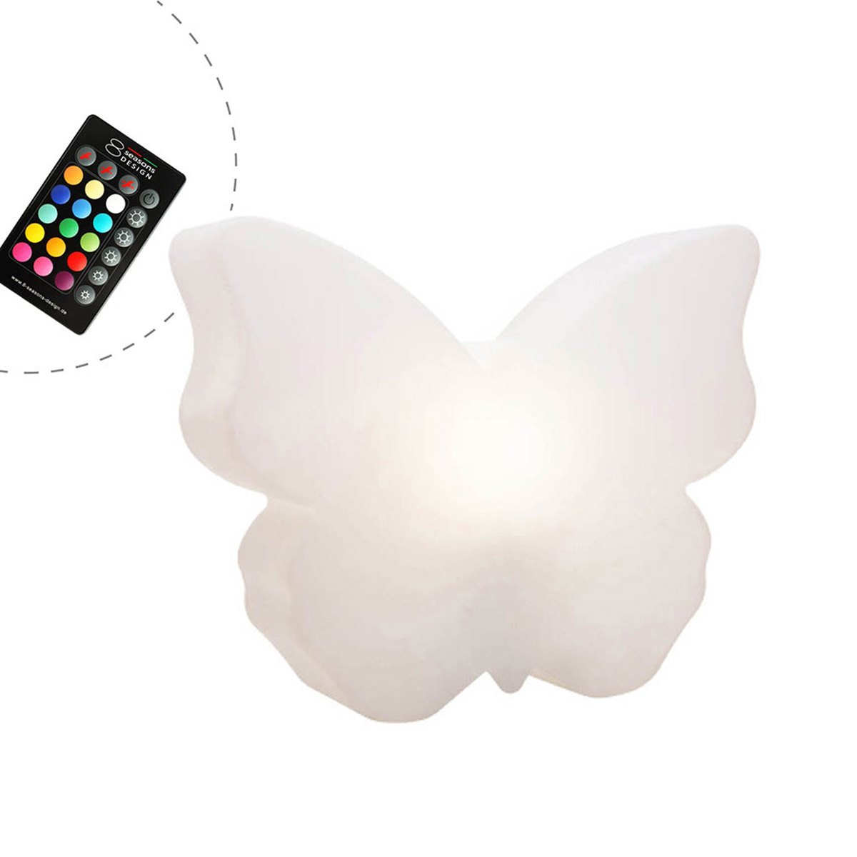 Shining Butterfly RGB LED Dekoleuchte