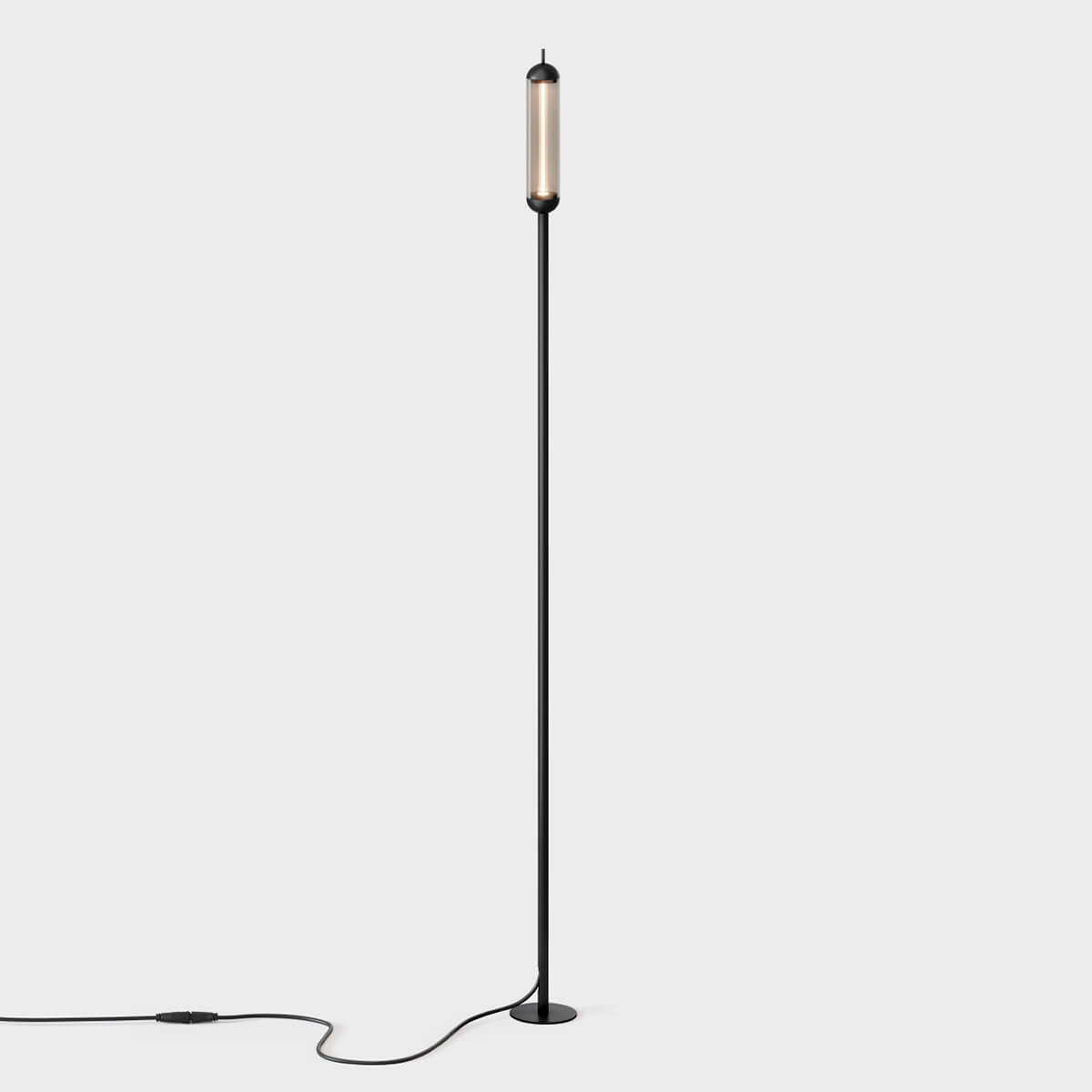 IP44.de Reed solar LED Solarleuchte mit ErdspießHöhe: 150 cm, deep black (schwarz)