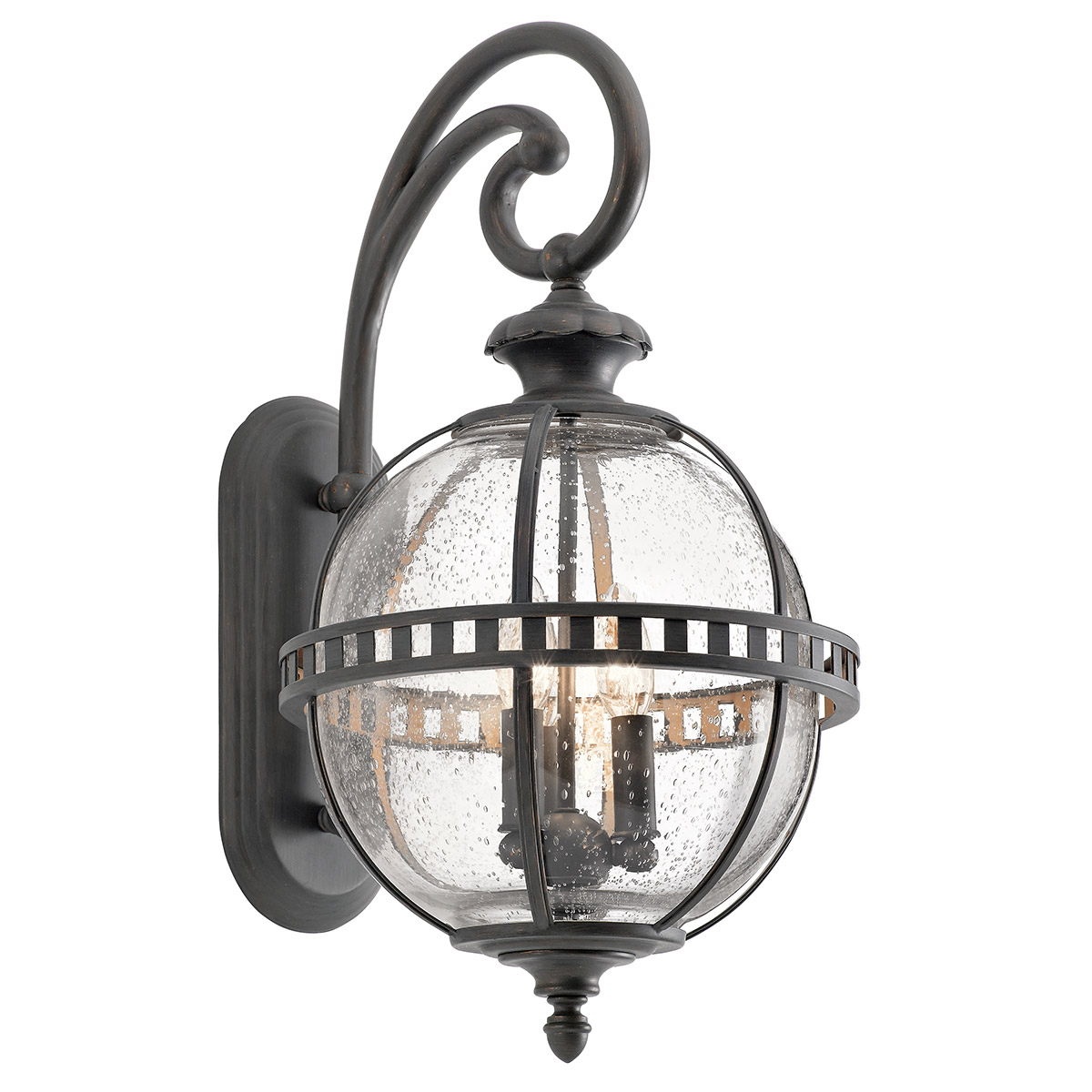 Elstead Lighting Halleron Wandleuchte3-flg., Londonderry Finish