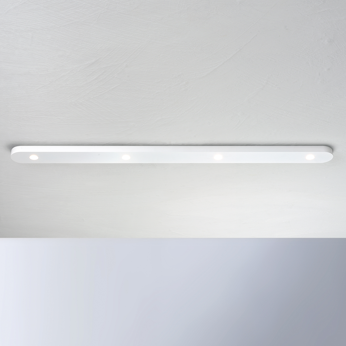 Bopp Close LED Deckenleuchte, 70 x 5 cmweiß