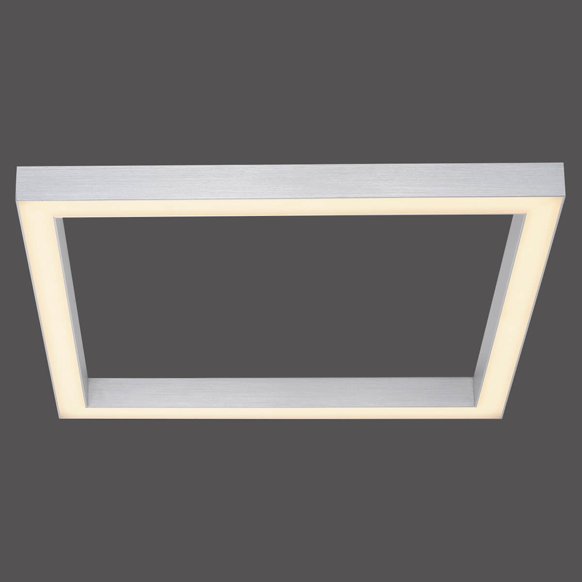 Neuhaus PURE by Paul Neuhaus Lines Square LED Deckenleuchte55 x 55 cm, Aluminium