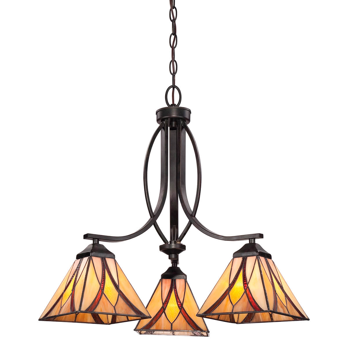 Elstead Lighting Asheville KronleuchterBronze