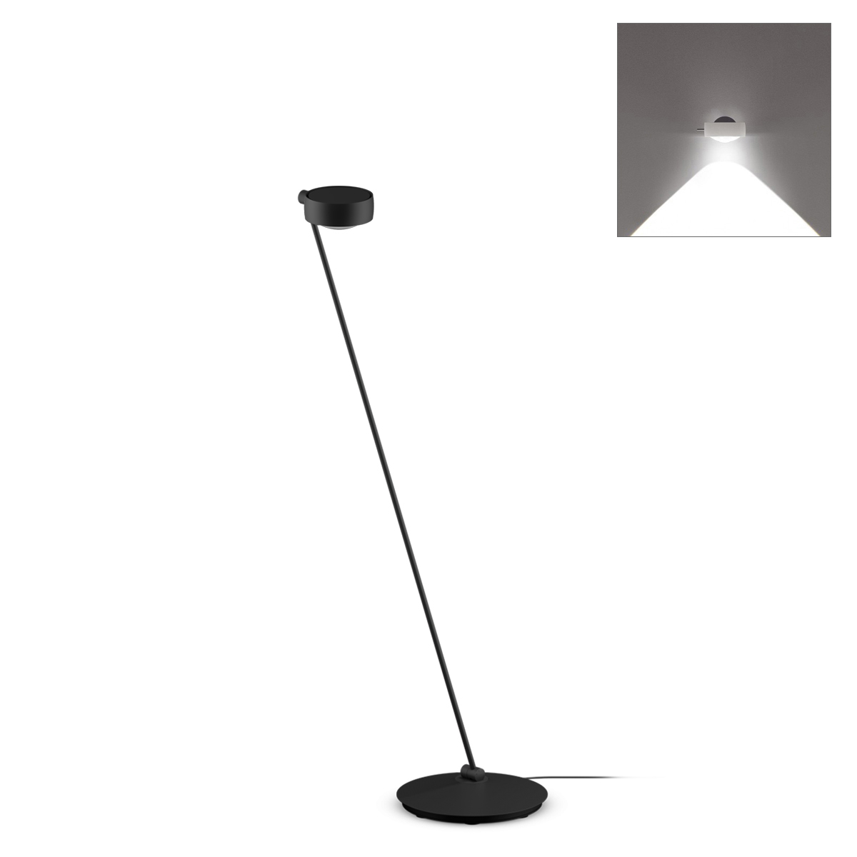 Sento C lettura LED Leseleuchte, 125 cm, 2700 K