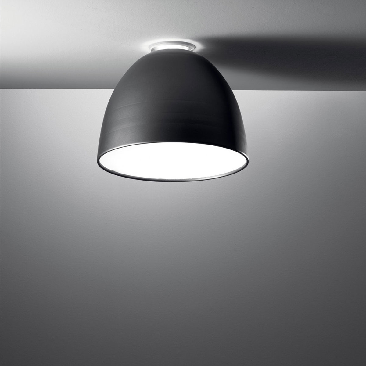 Artemide Nur Mini LED Soffittoanthrazitgrau