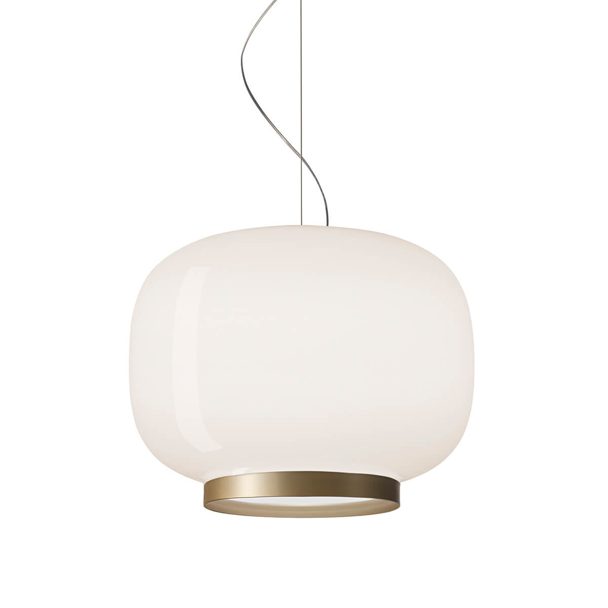 Foscarini Chouchin reverse Sospensione1, weiß/golden