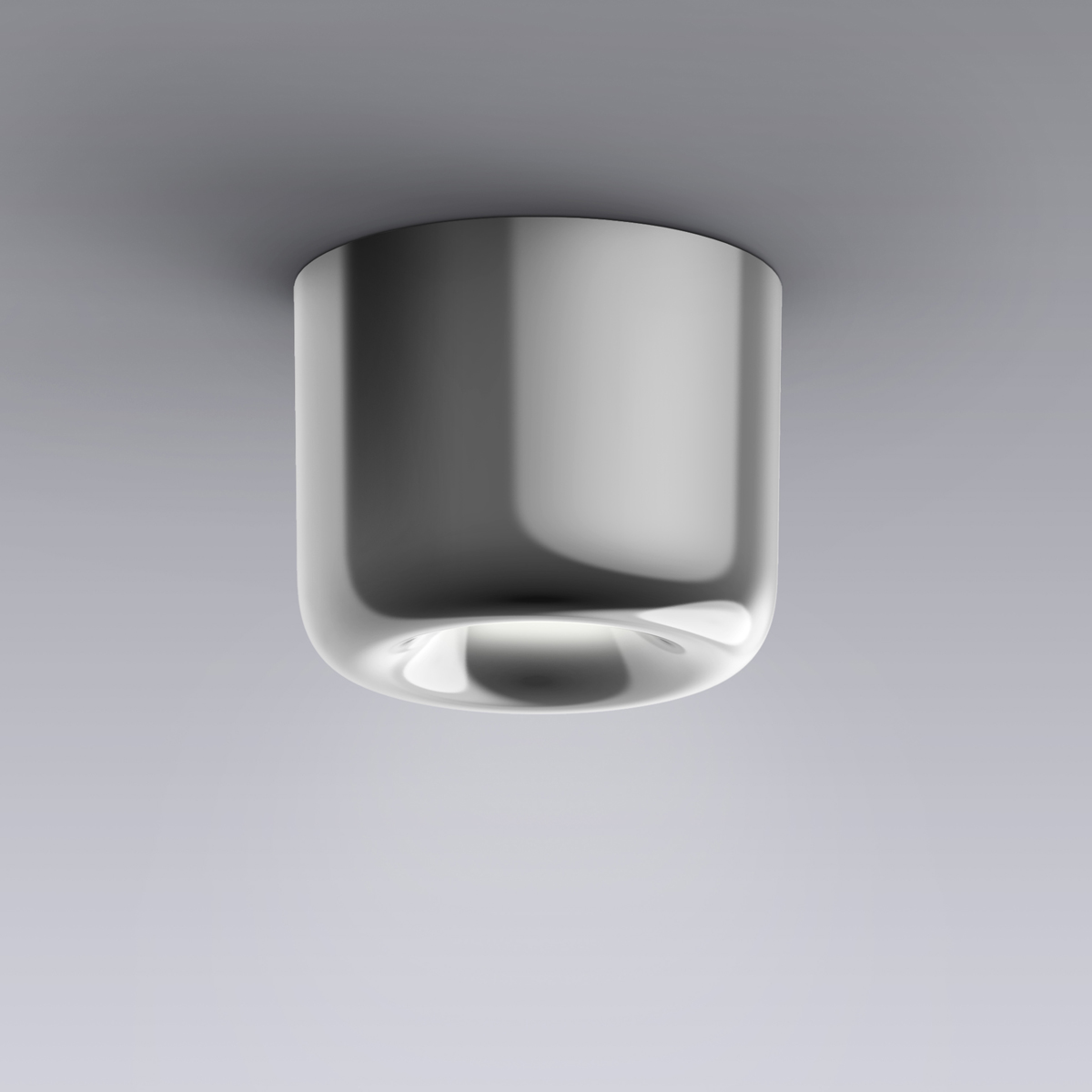 serien.lighting Cavity Ceiling L LED Deckenleuchte3000 K, aluminiumglanz finish