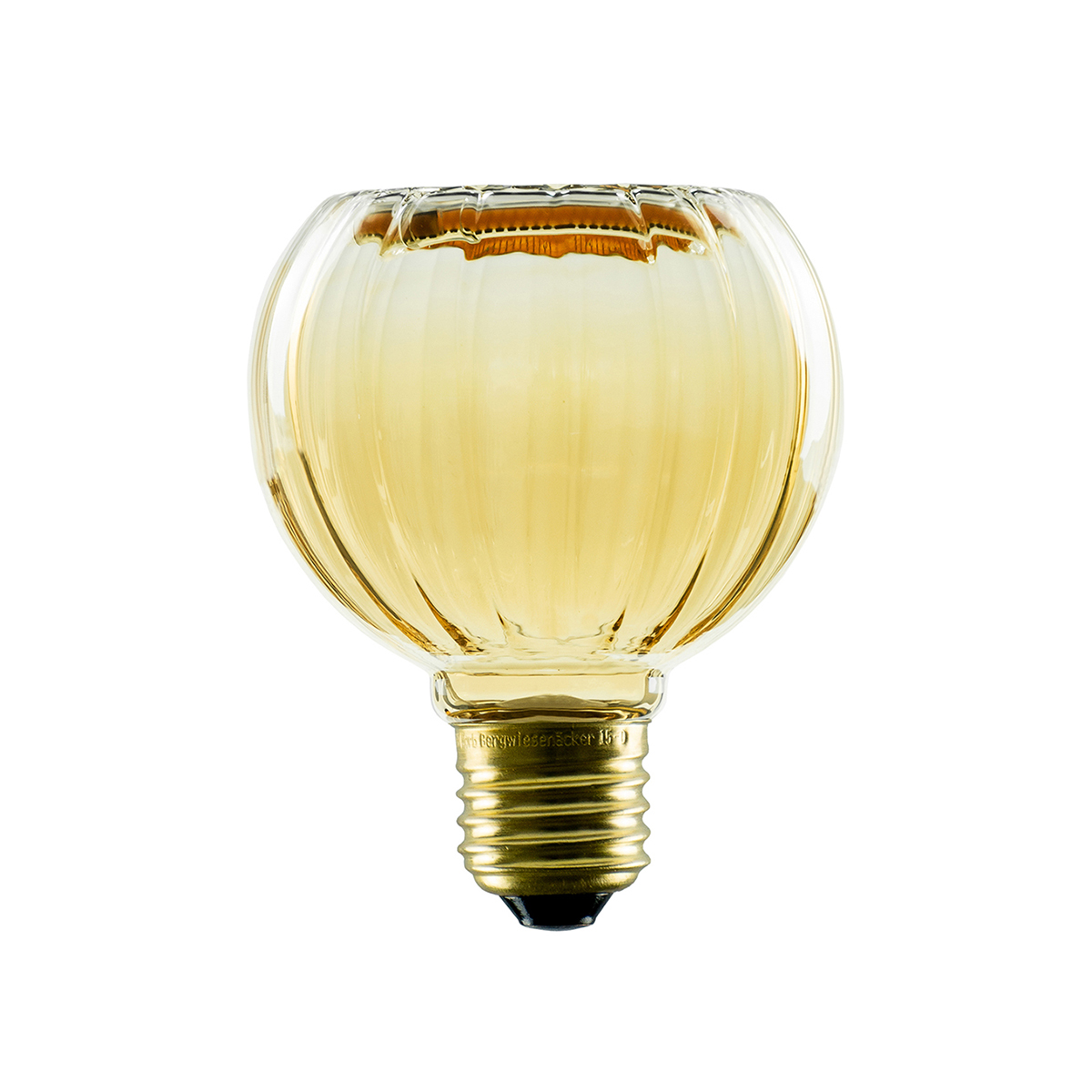 LED Floating Globe 80 straight Gold E27, 4 W, 2200 K, dimmbar