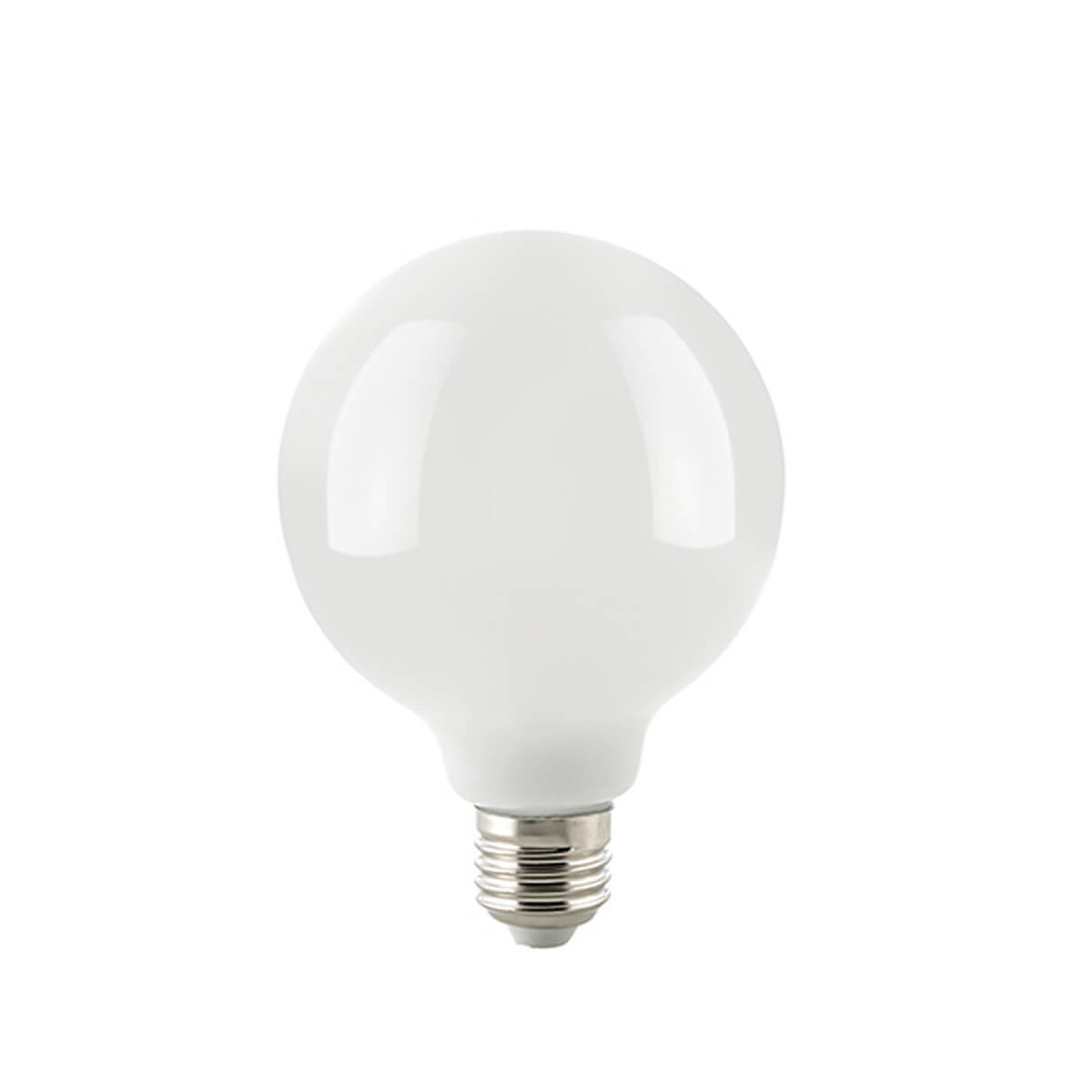 LED Filament Globelampe E27 opal, 9 W, 2700 K, dimmbar