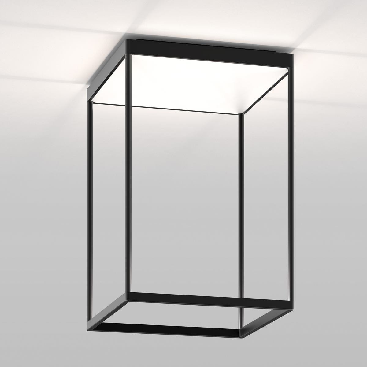 Reflex² Ceiling M 450 LED Deckenleuchte, schwarz