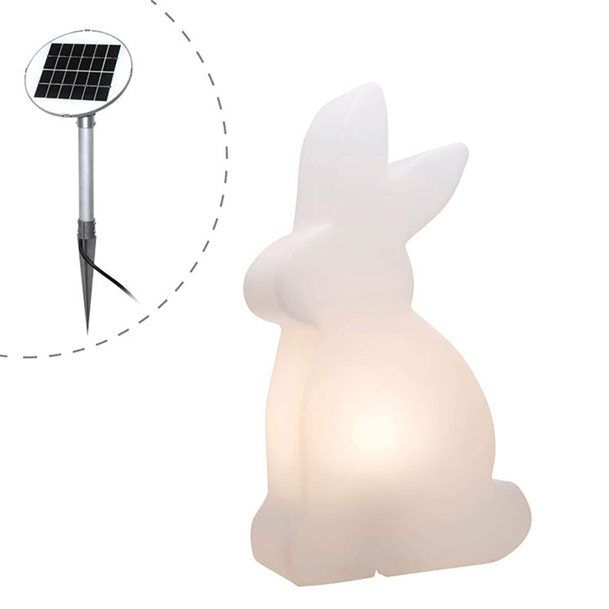 Shining Rabbit LED Solar- / Dekoleuchte