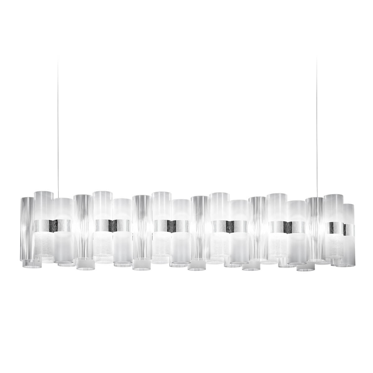 Slamp La Lollo LED Suspension Linear 140white (weiß)