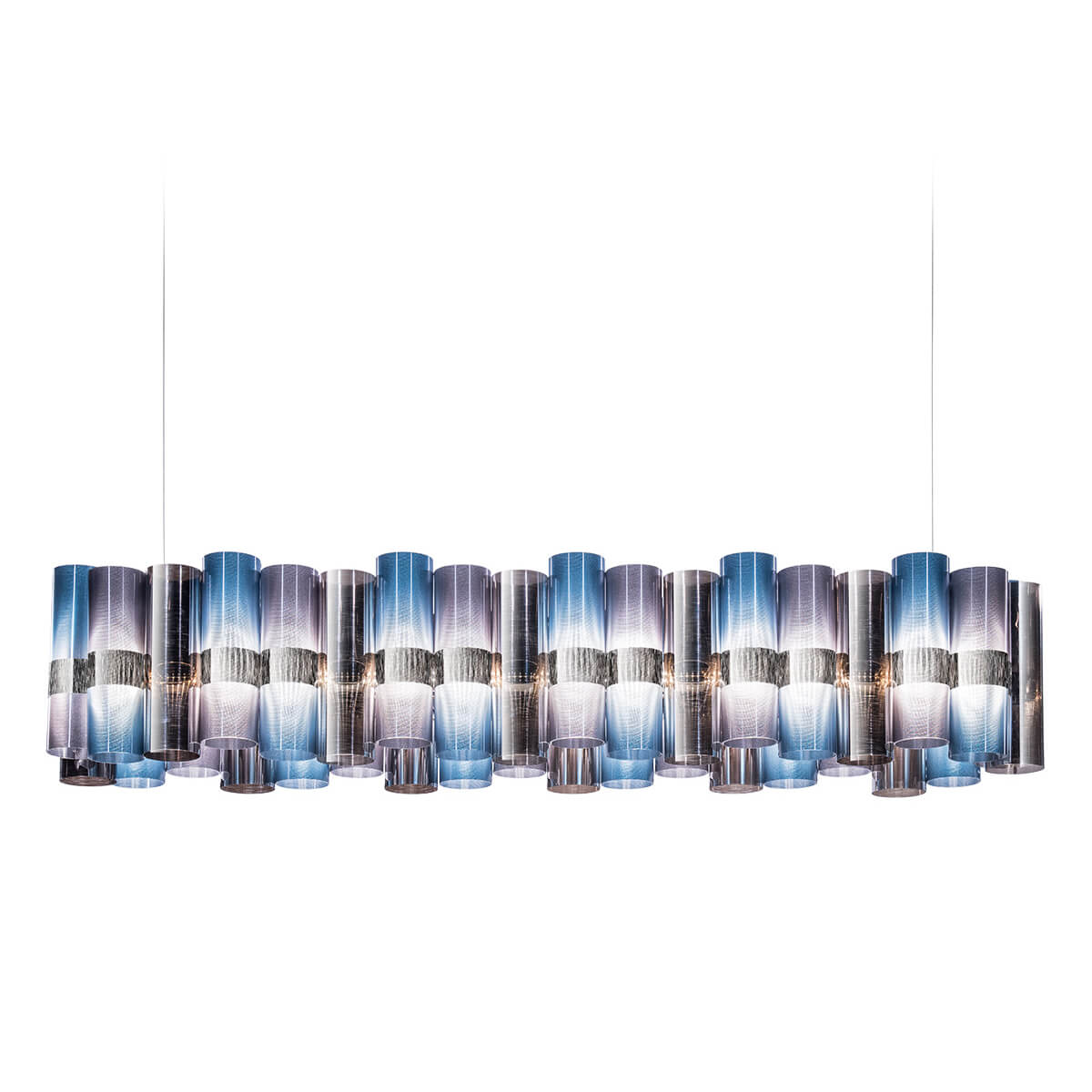 Slamp La Lollo LED Suspension Linear 140Gradient (farbig changierend)