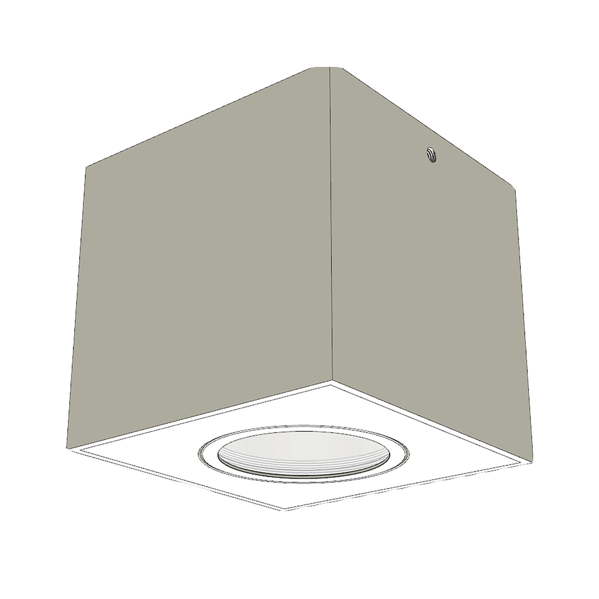 Mobilux MOBiDIM COB SLIM+ Q LED Aufbaustrahler, Dim-to-Warmweiß