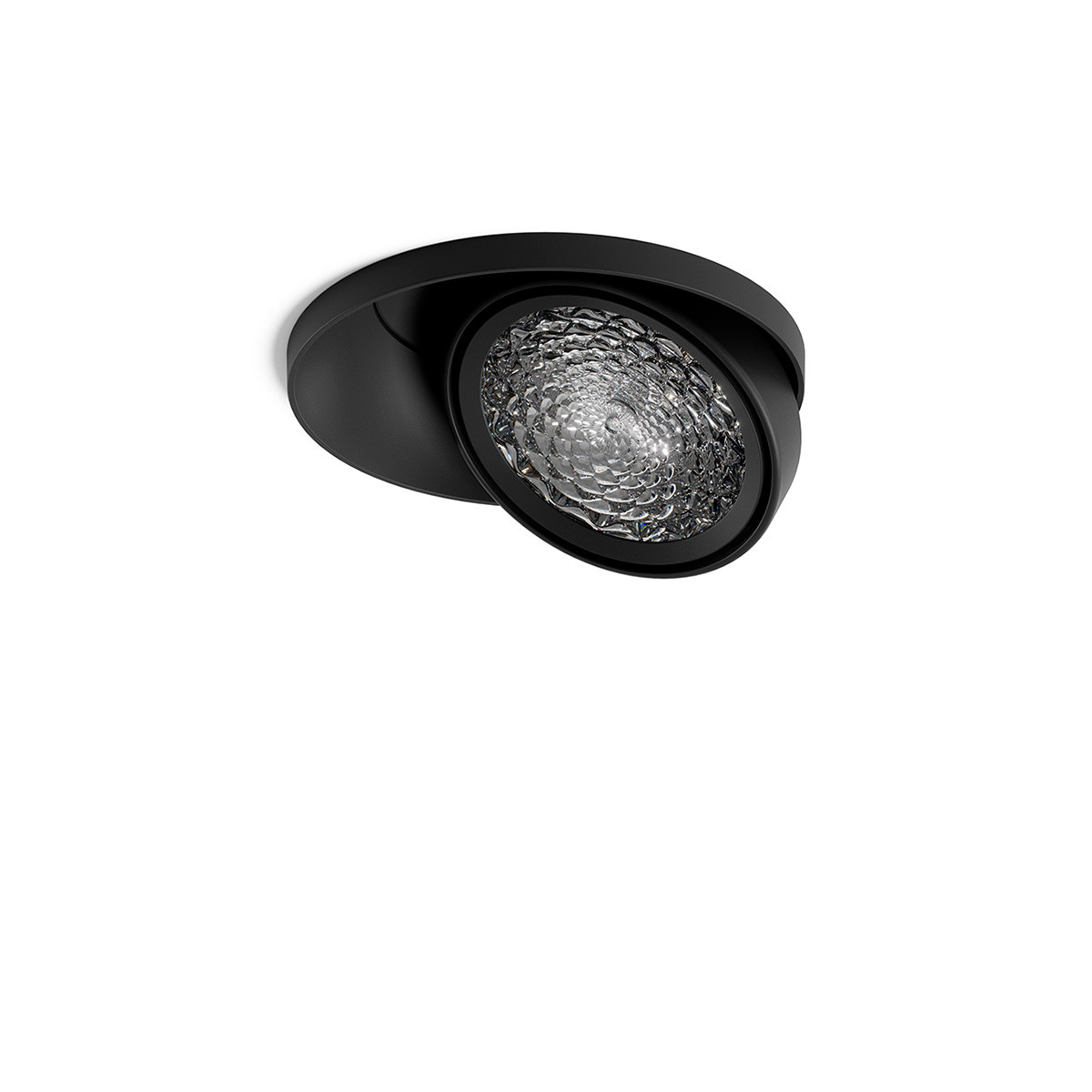 Nivo LED Decken-Einbauleuchte, schwenkbar, Ø: 14,2 cm