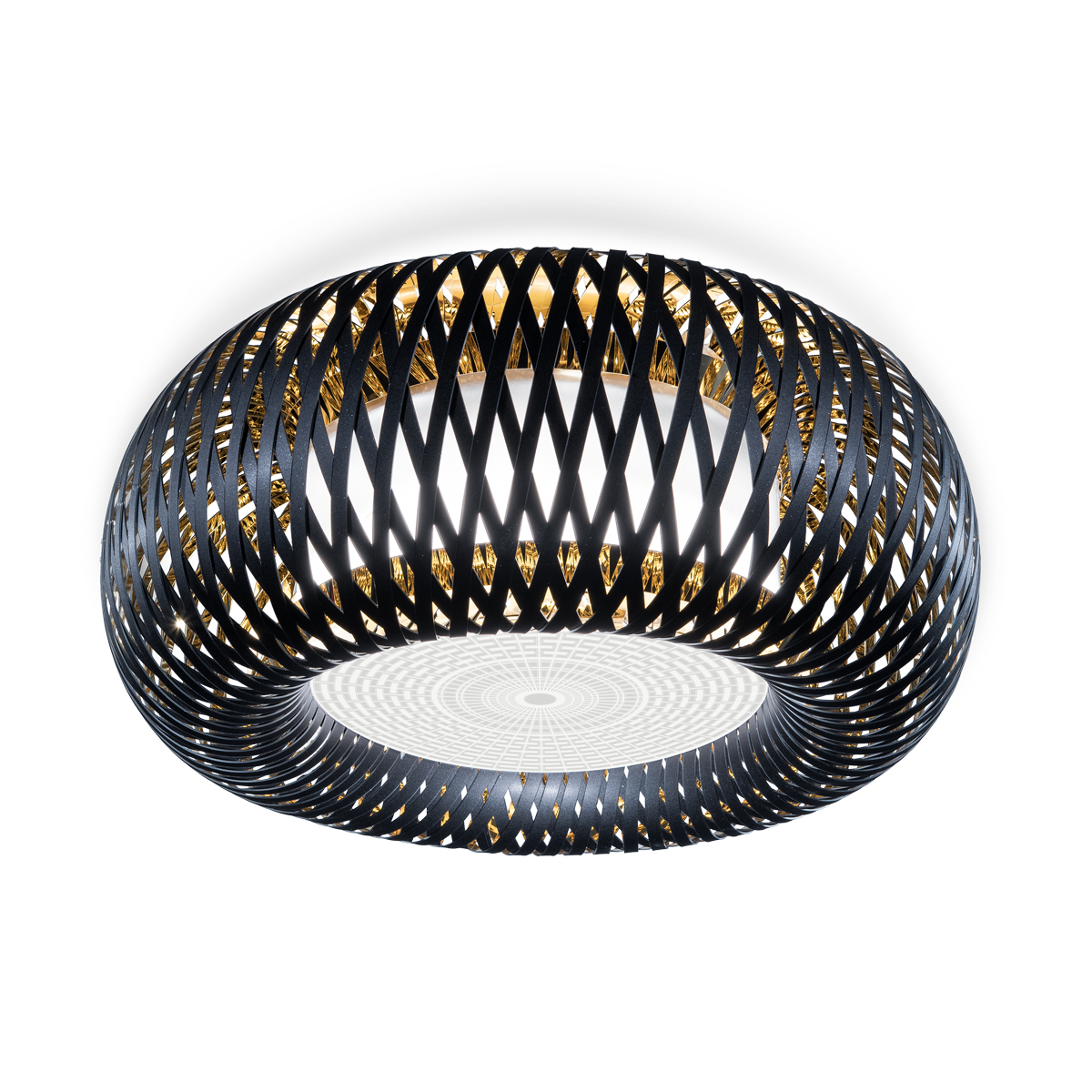 Slamp Kalatos Ceilingblack/gold (schwarz/golden)