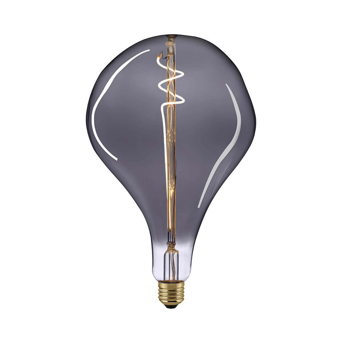 LED Filament Giantlampe Drop E27 Titan, 5 W, 1800 K, dimmbar