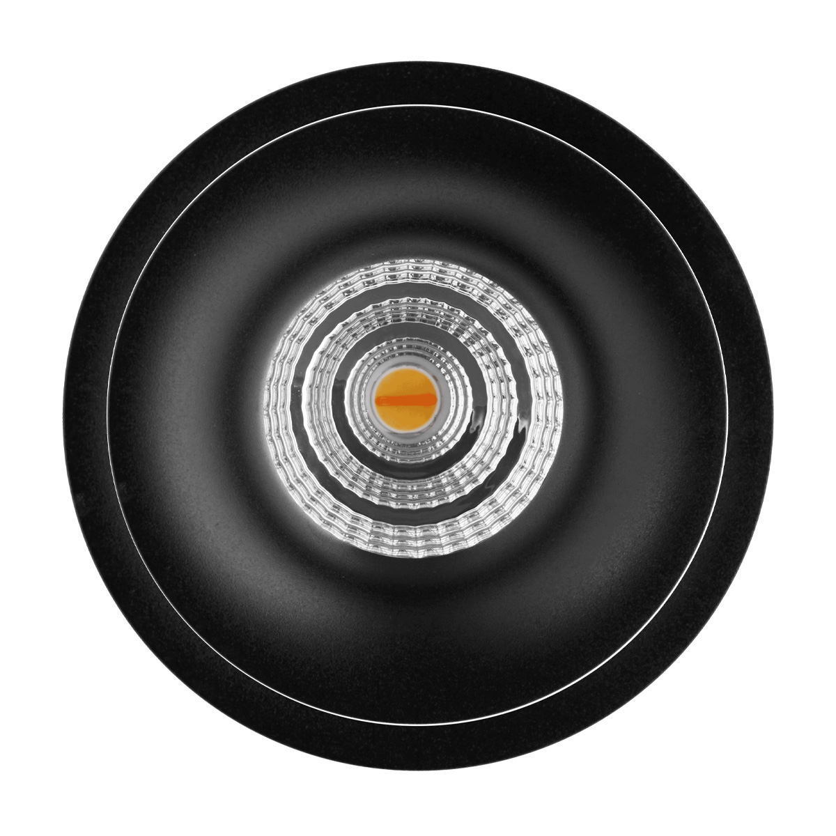 Mobilux MOBiDIM COB Style IP65 R LED Einbaustrahler, Dim-to-Warm6,8 W, 2700-1800 K, schwarz