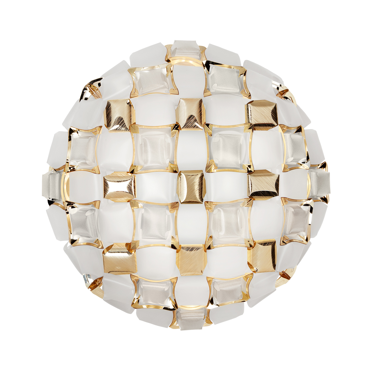 Slamp Mida Ceiling / Wall Large, 1. Generationwhite/gold (weiß/gold)