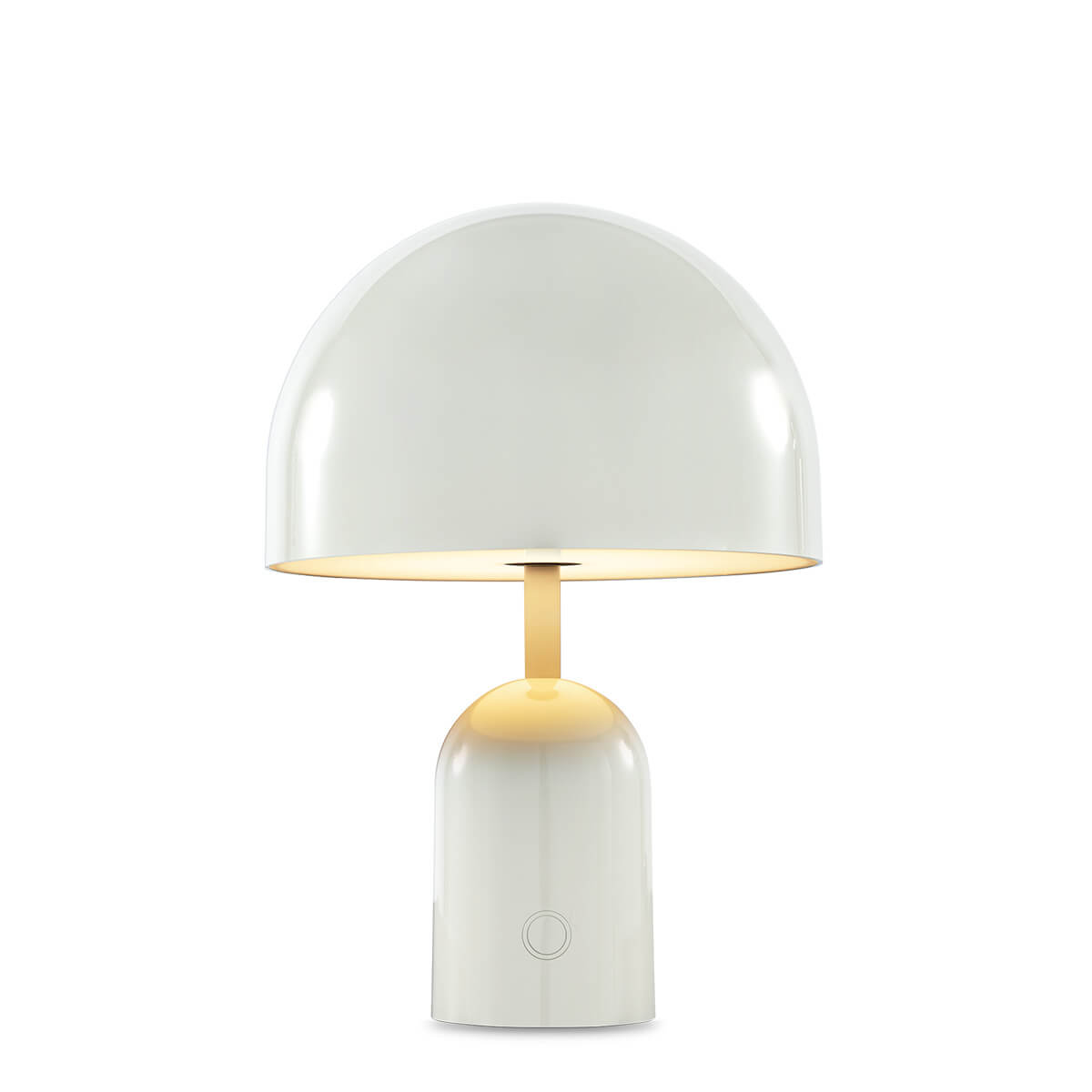 Tom Dixon Bell Portable LED Akkuleuchtegrau glänzend