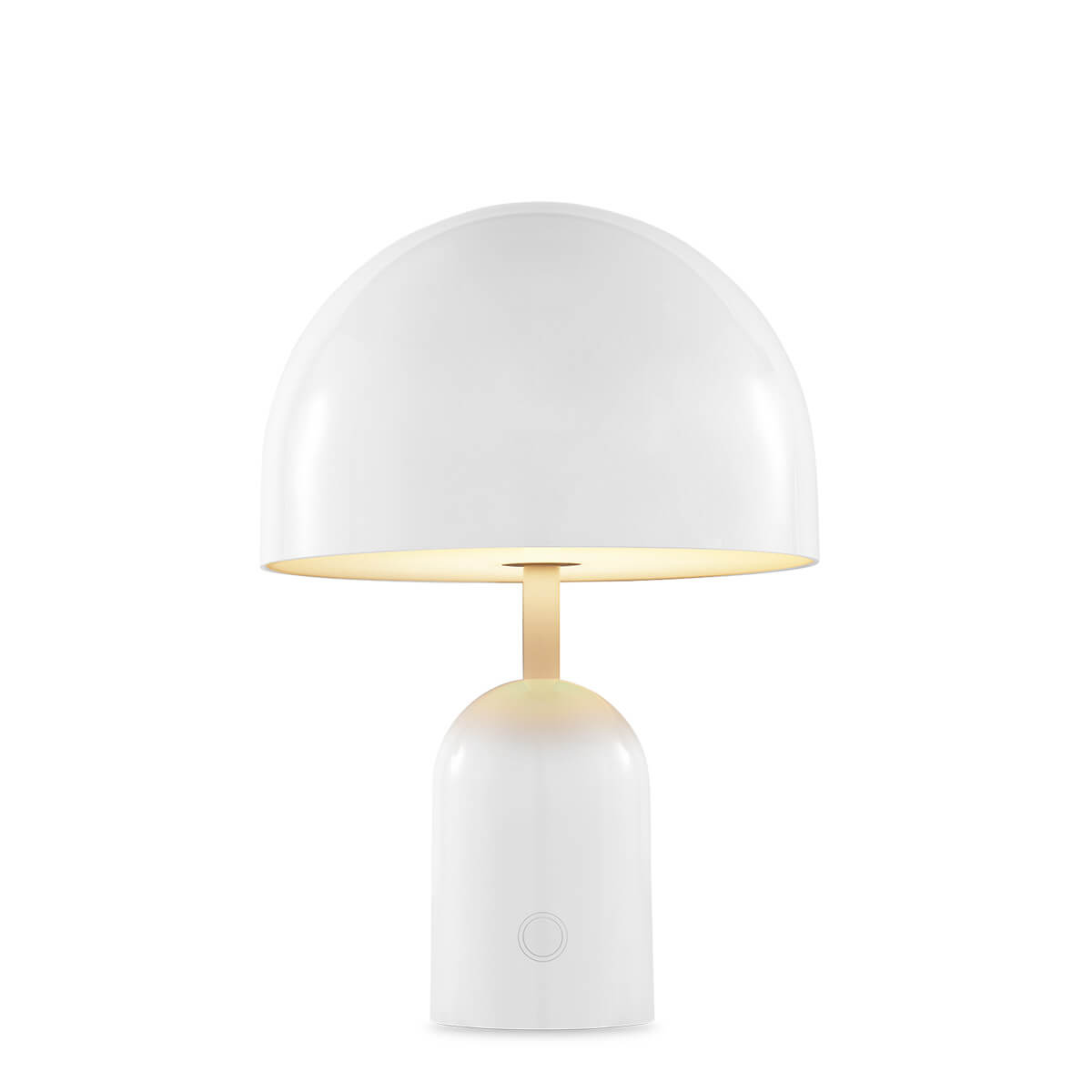 Tom Dixon Bell Portable LED Akkuleuchteweiß glänzend