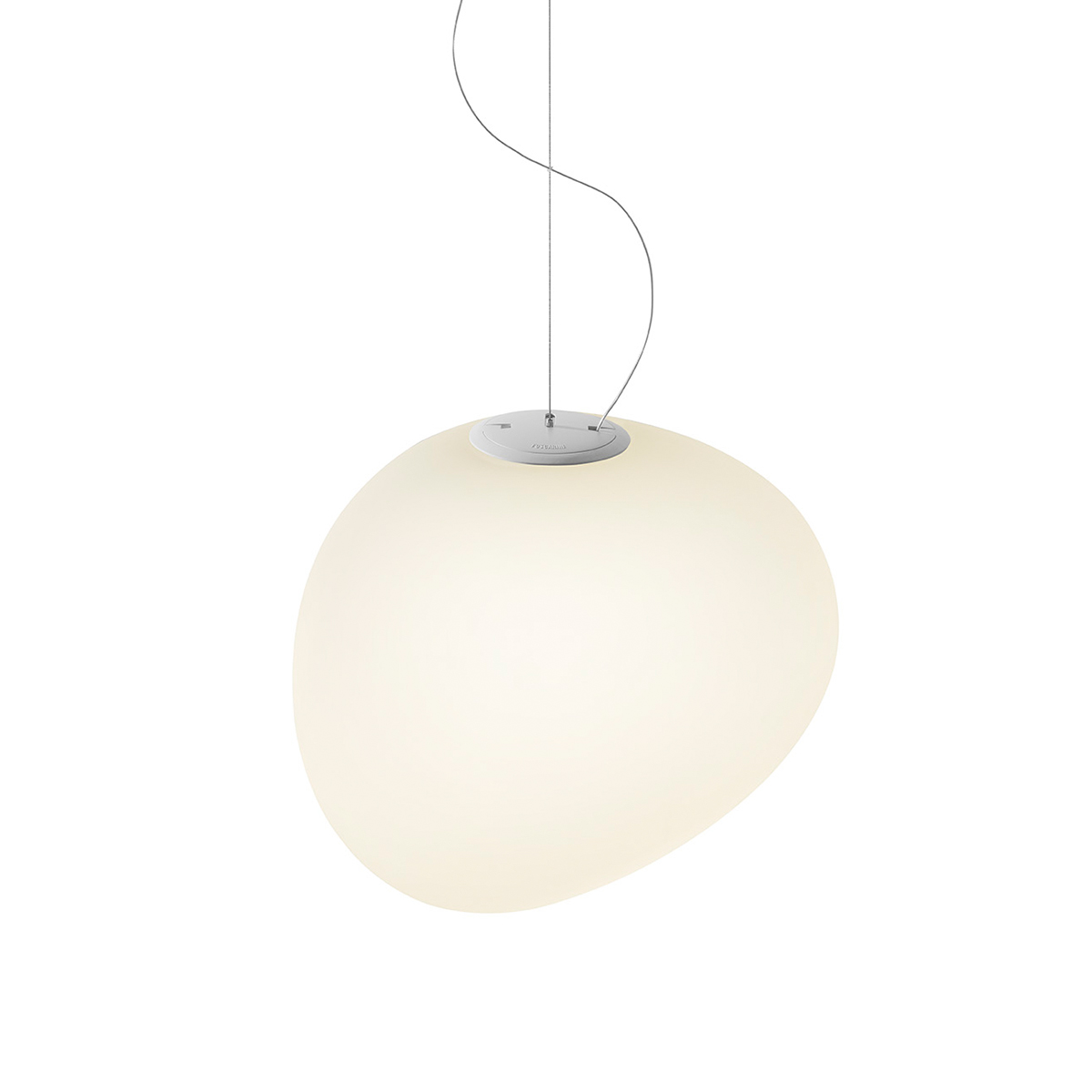 Foscarini Gregg Media Sospensionebianco (weiß)