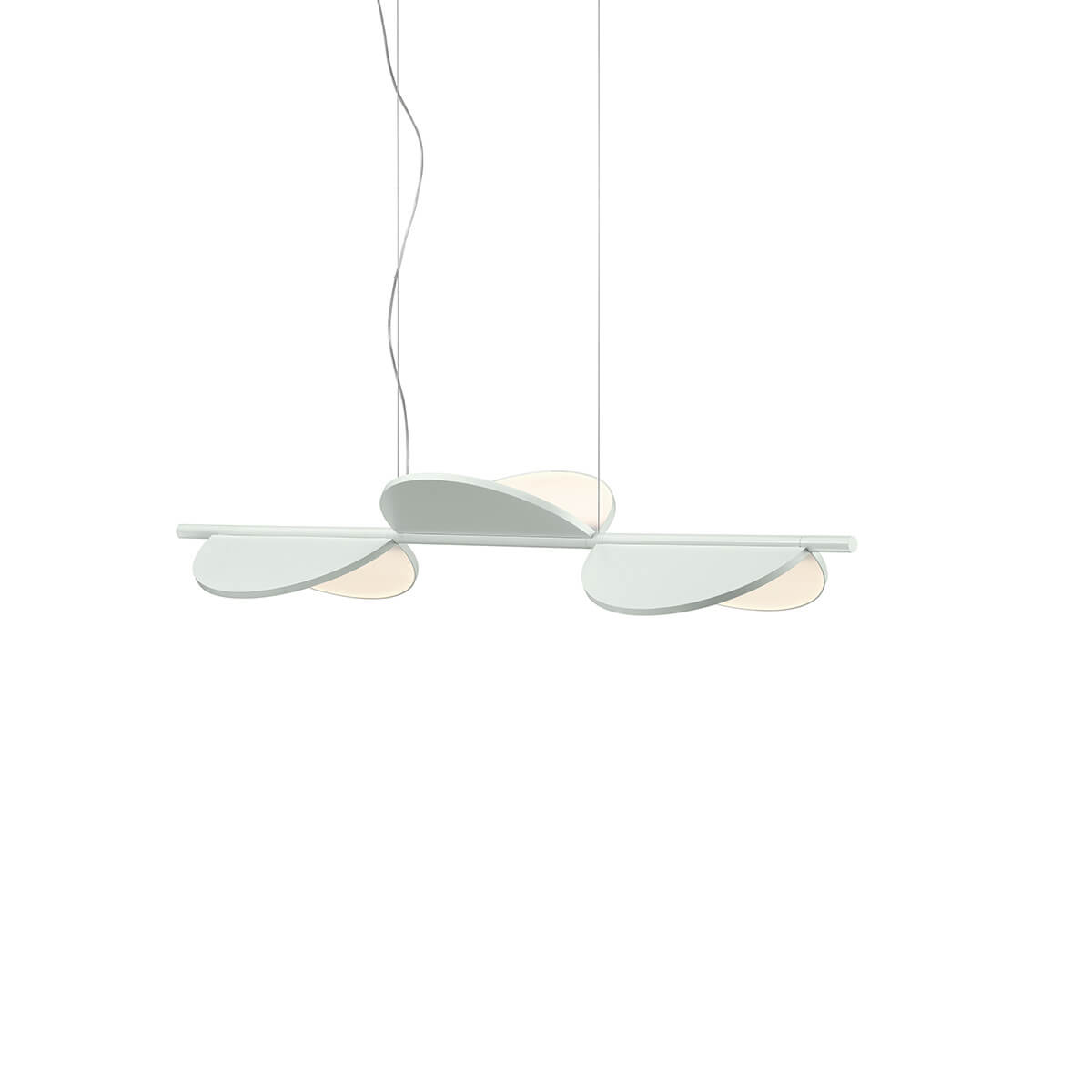 Flos Almendra Linear S3 LED Pendelleuchteoff-white matt (cremeweiß)