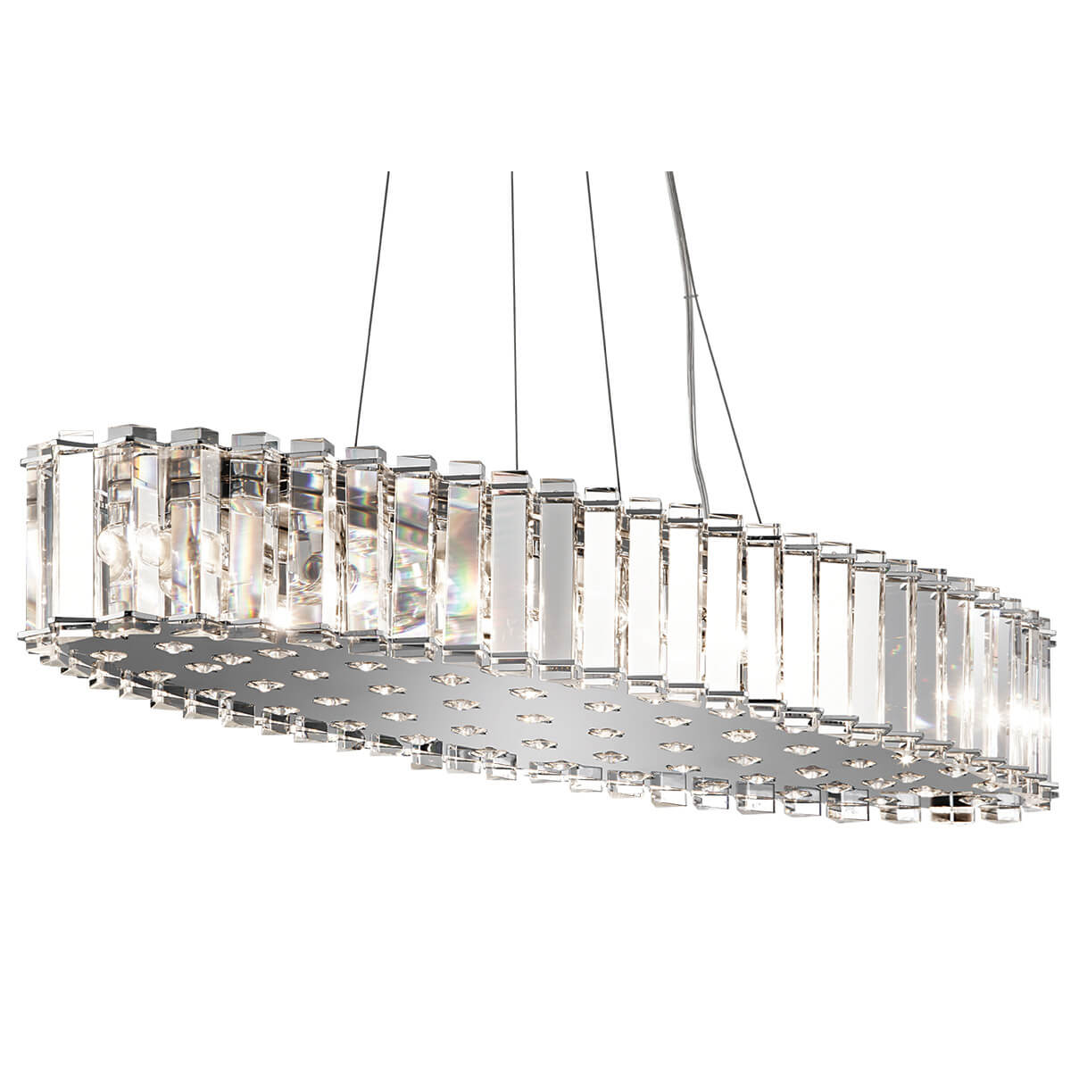 Elstead Lighting Crystal Skye Pendelleuchte8-flg., Chrom