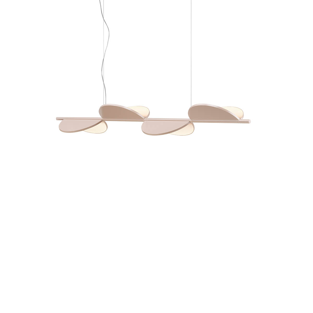 Flos Almendra Linear S4 LED Pendelleuchtenude matt