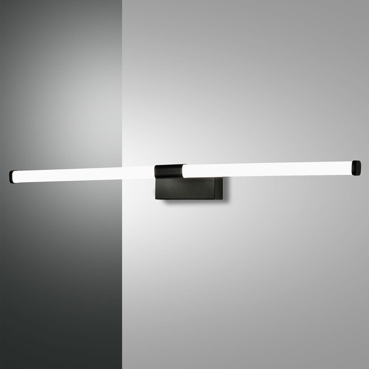 Fabas Luce Ago LED Wand- / SpiegelleuchteLänge: 61,5 cm, schwarz