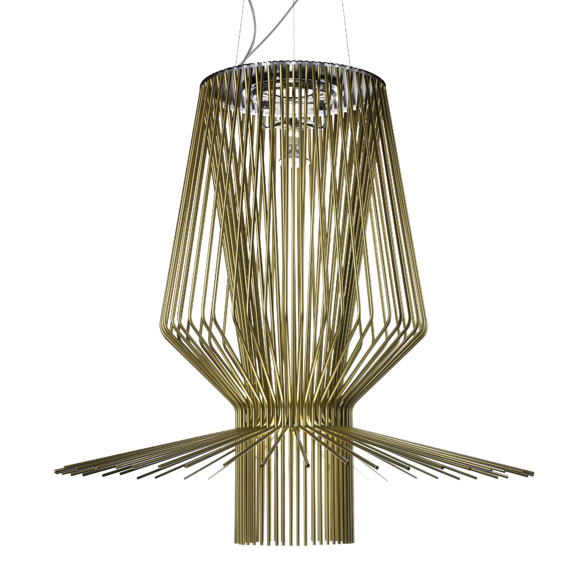 Foscarini Allegro Sospensioneassai, oro (golden)