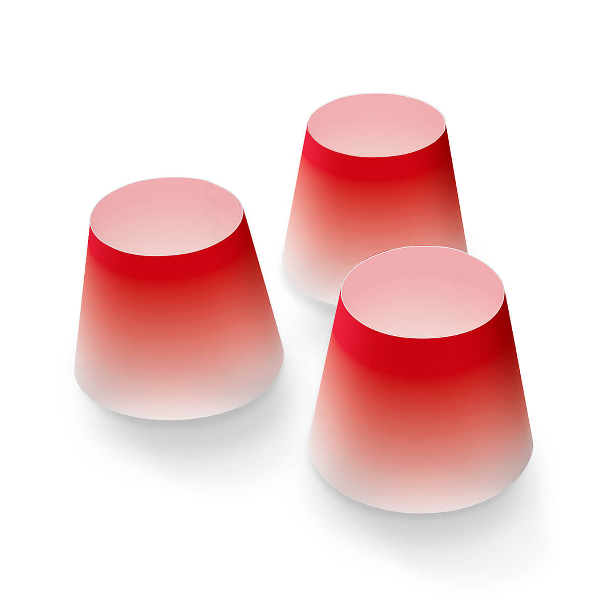 Mini Cappie Red Mist, 3er-Set, für Edison the Mini