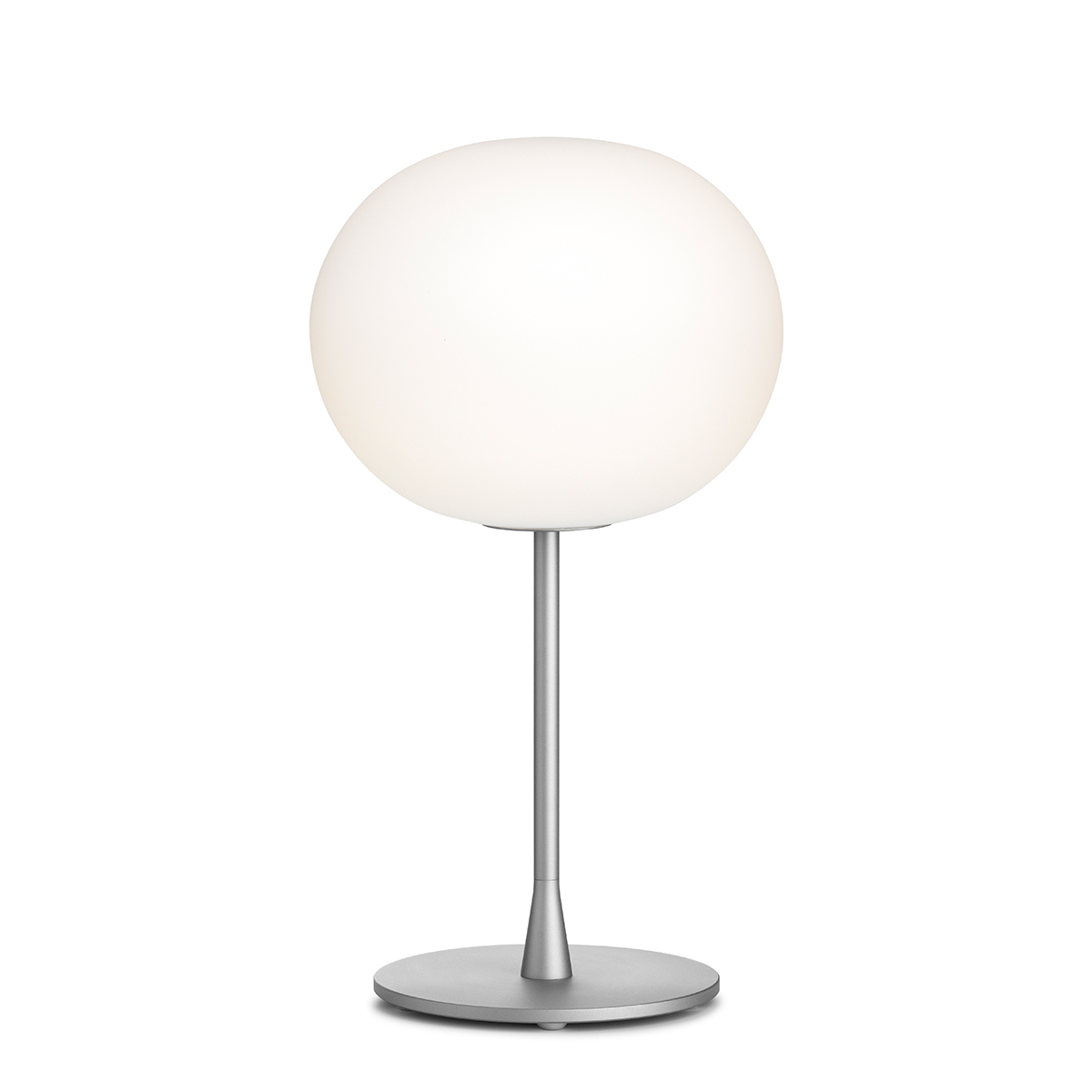 Flos Glo-Ball T1 TischleuchteSilber matt