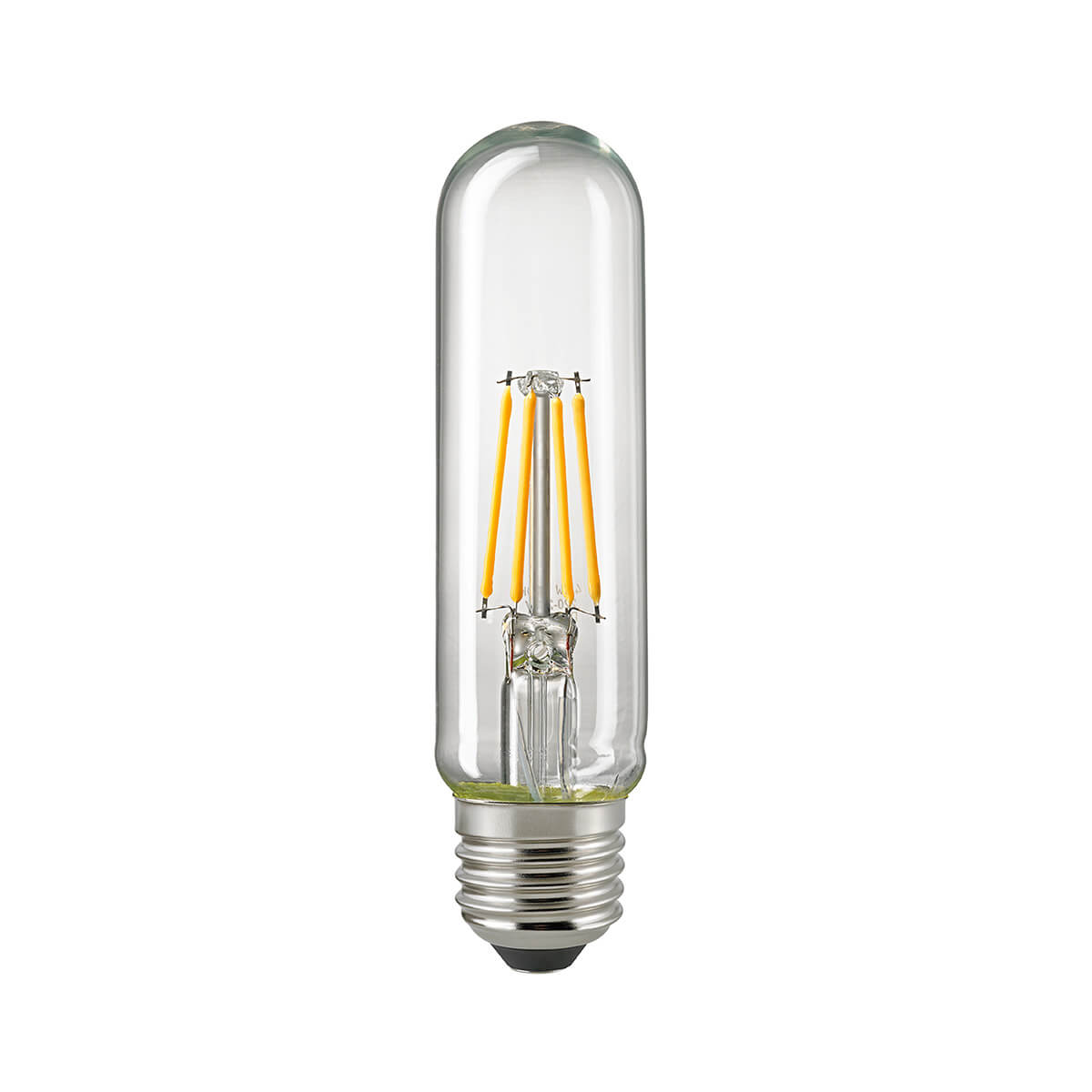 LED Filament Röhrenlampe T32 E27 klar, 4,5 W, 2700 K, dimmbar