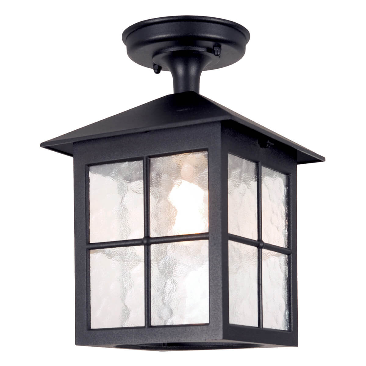 Elstead Lighting Winchester 1 Light Porch Deckenleuchteschwarz