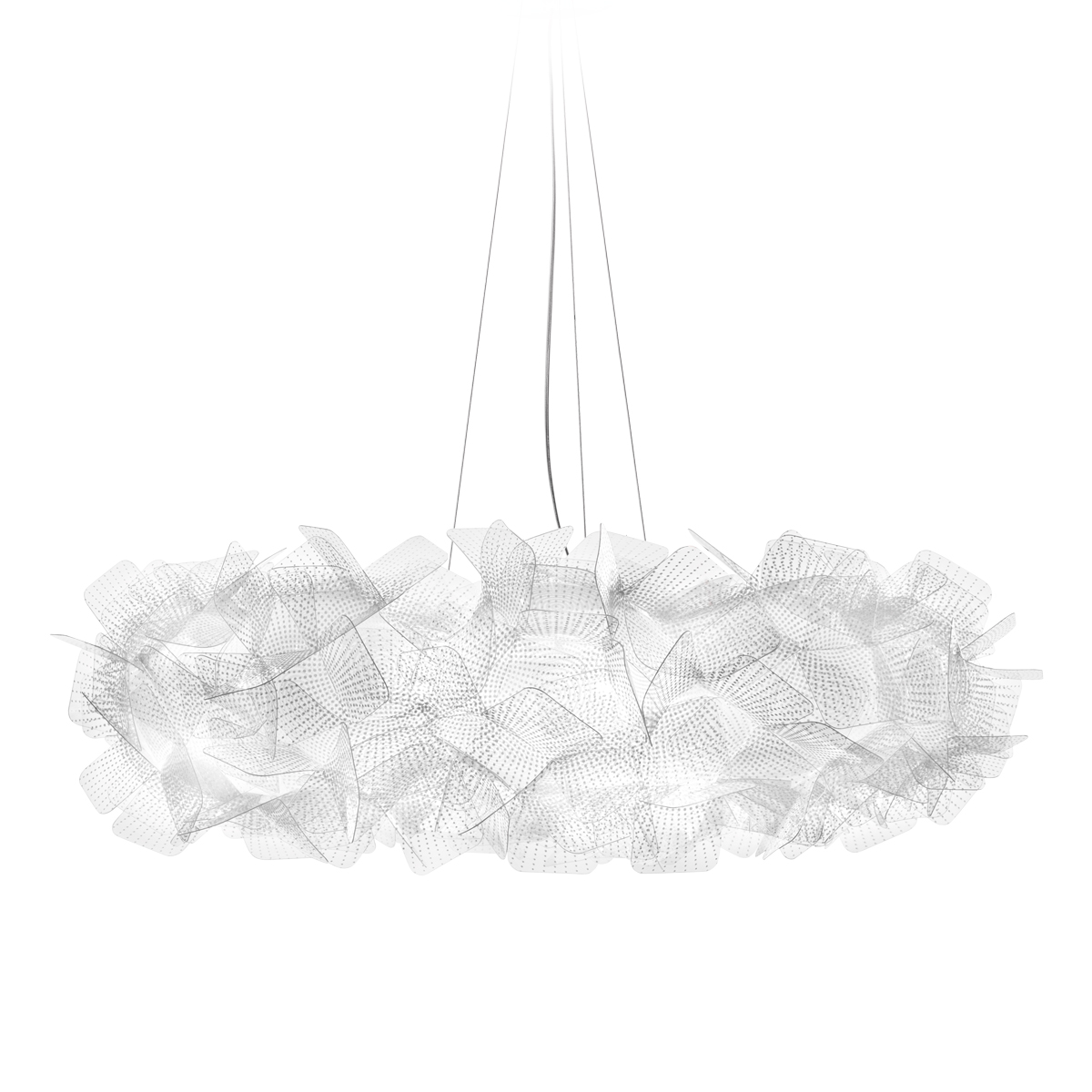 Slamp Clizia Pixel Suspension LargeKabel: transparent