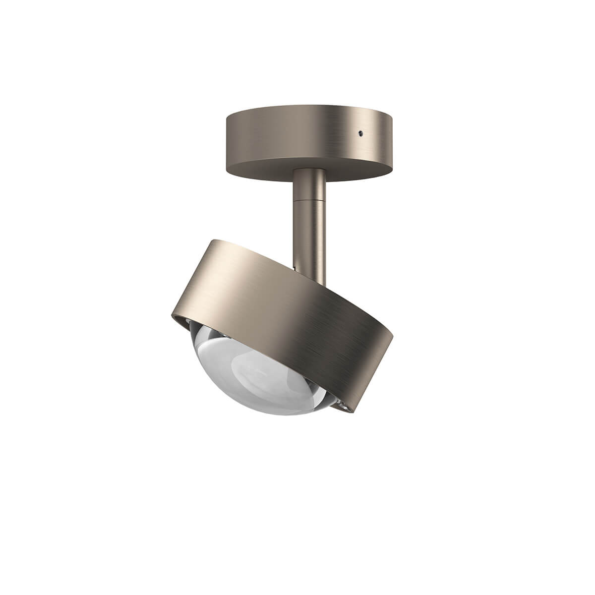 Top Light Puk Mini Turn Downlight LED Deckenleuchte, GehäuseNickel matt