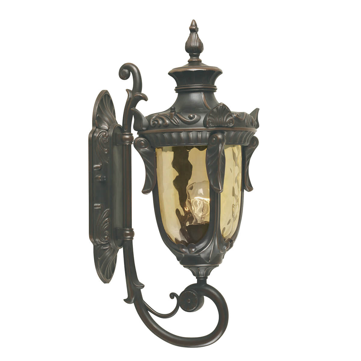 Elstead Lighting Philadelphia PH1 AußenwandleuchteHöhe: 52,5 cm, Antik Bronze