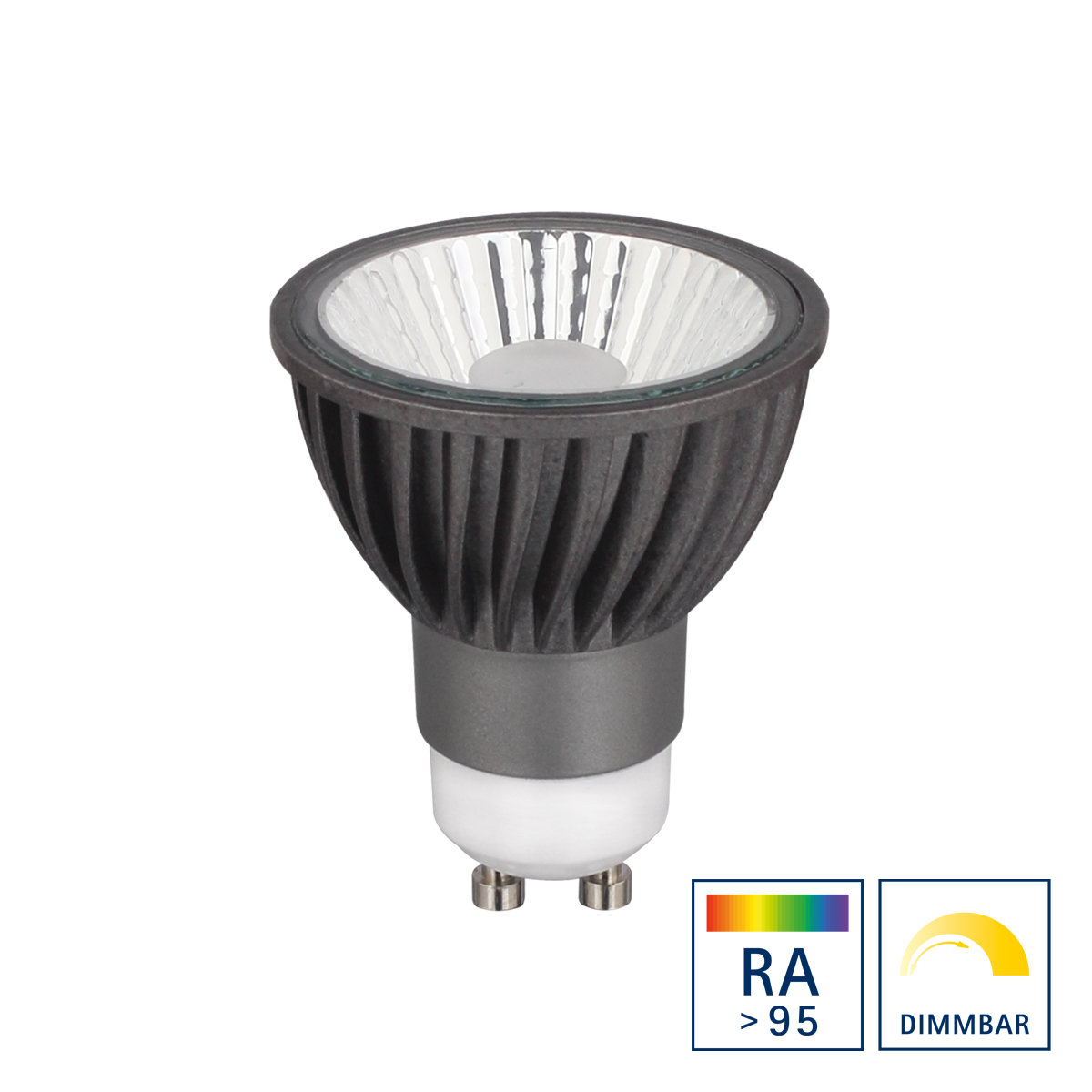 HALED III LED Reflektor GU10, 8 W, Ra95, dimmbar