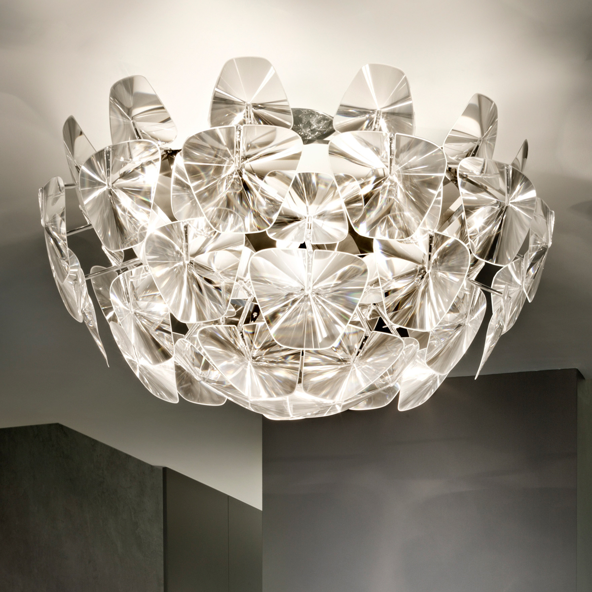 Luceplan Hope SoffittoØ: 109 cm, transparent