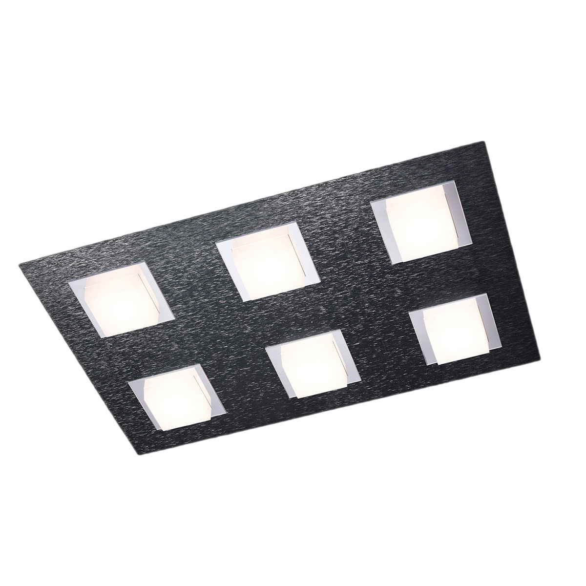 Grossmann Basic LED Deckenleuchte, 6-flg.anthrazit