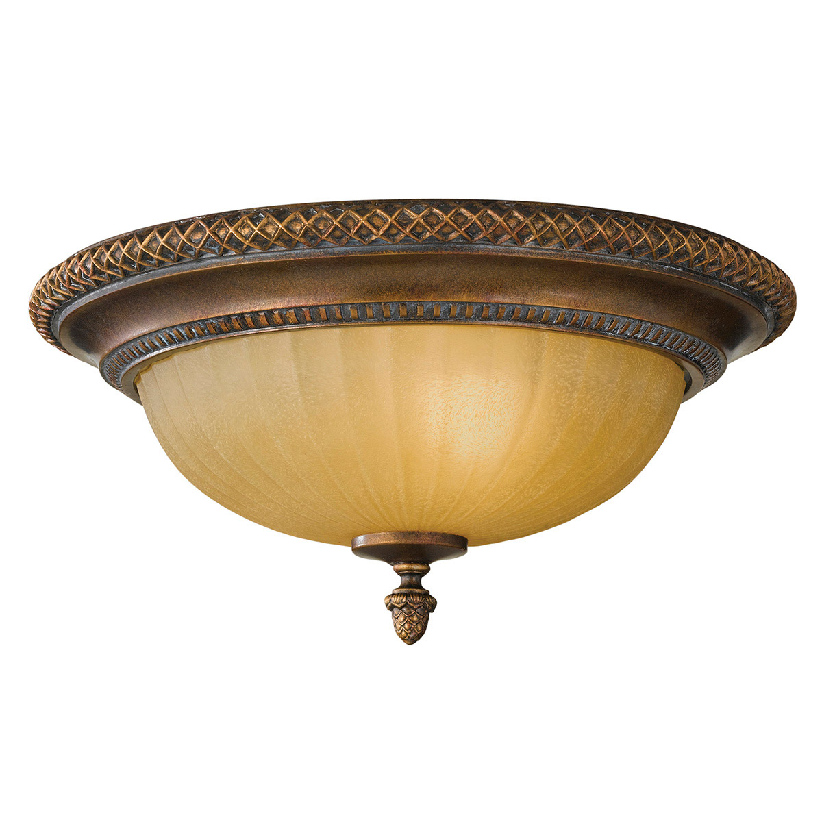 Elstead Lighting Kelham Hall Flush DeckenleuchteGold / Bronze