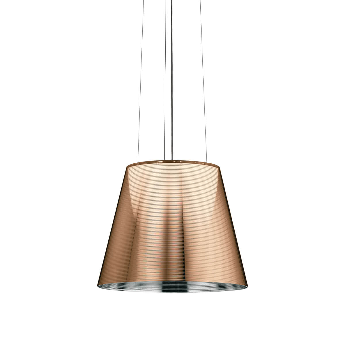 Flos KTribe S2 PendelleuchteBronze metallisiert