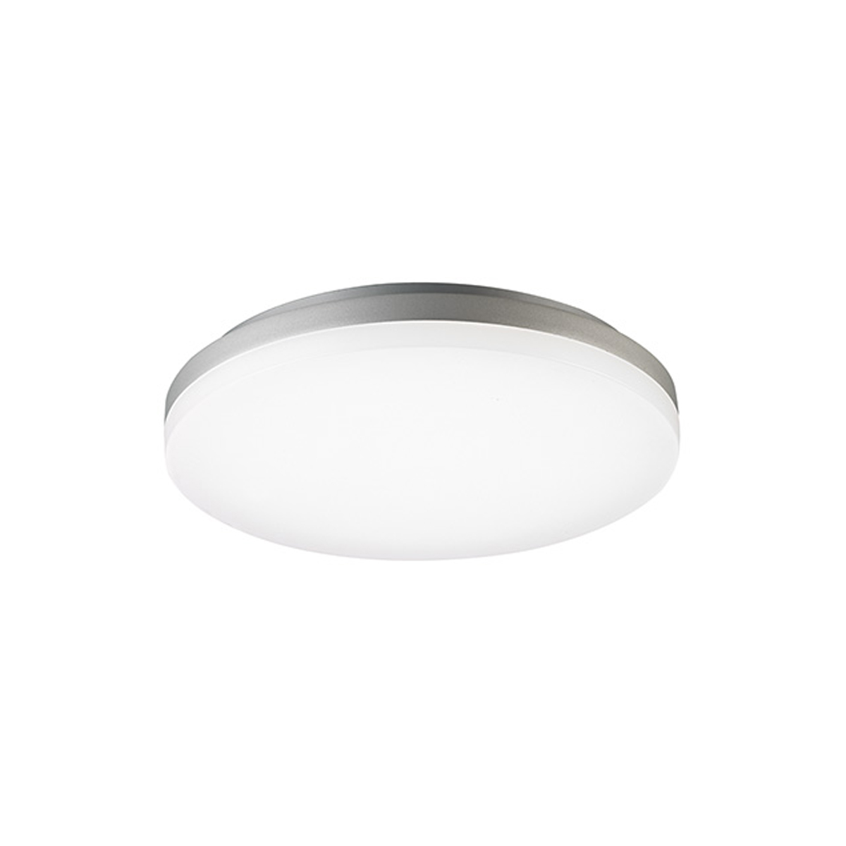 Sigor Circel LED Deckenleuchte, Ø: 27 cm, mit Bewegungssensor3000 K, Silber