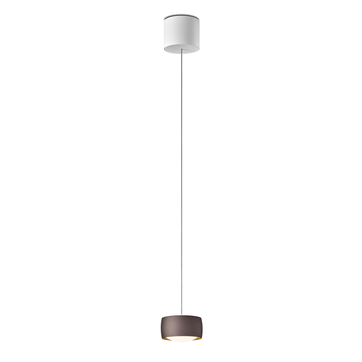 Oligo Grace LED Pendelleuchte, TW, unsichtbare HöhenverstellungBrazilian brown