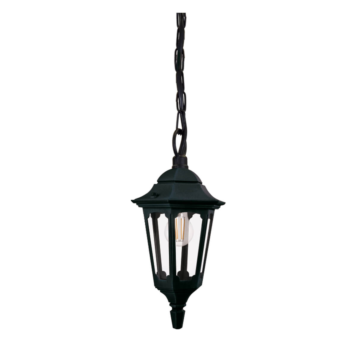 Elstead Lighting Parish PendelleuchteHöhe: 34,5 cm, schwarz