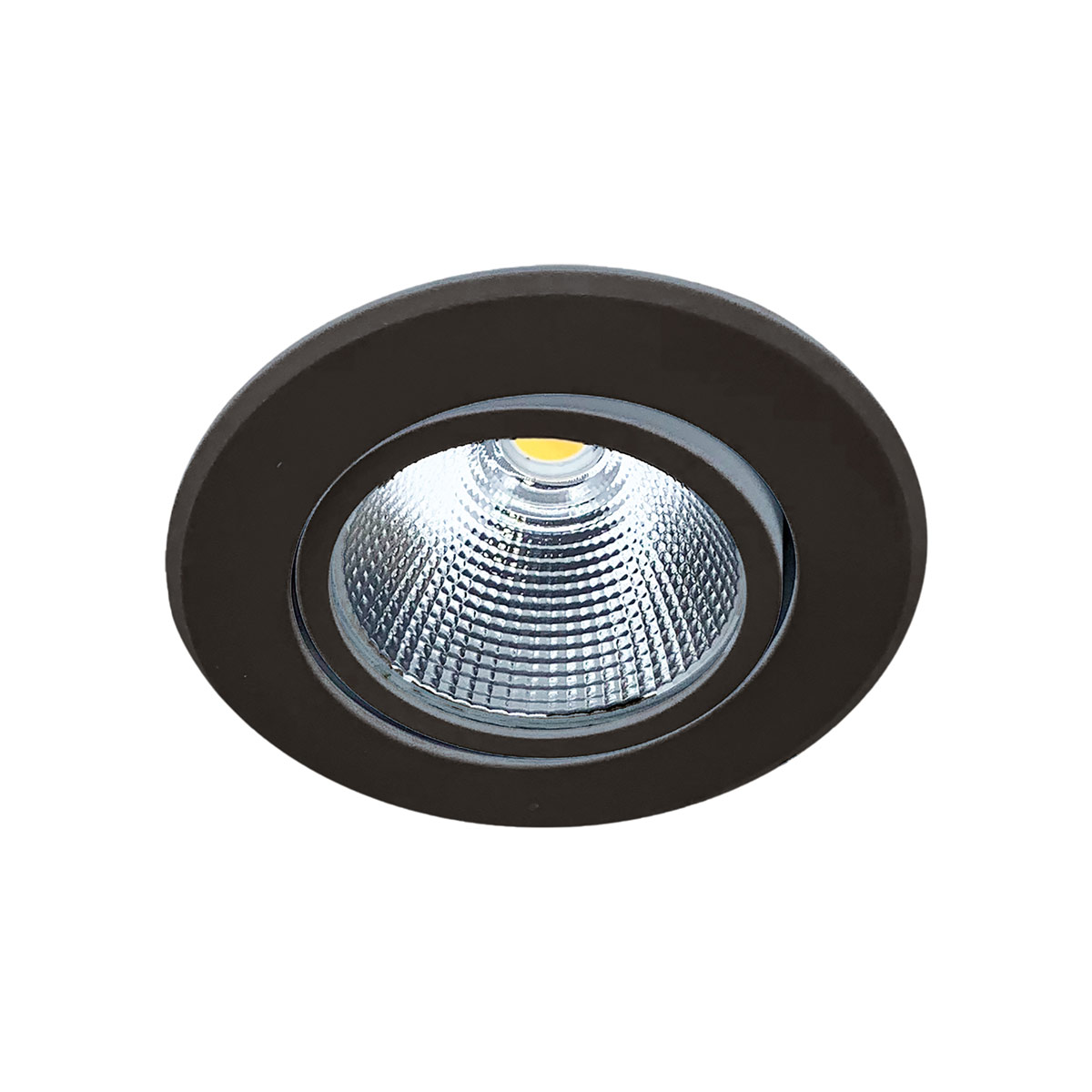 Mobilux MOBiDIM COB Classic R 8,5 W LED Einbaustrahler, Dim-to-Warmschwarz