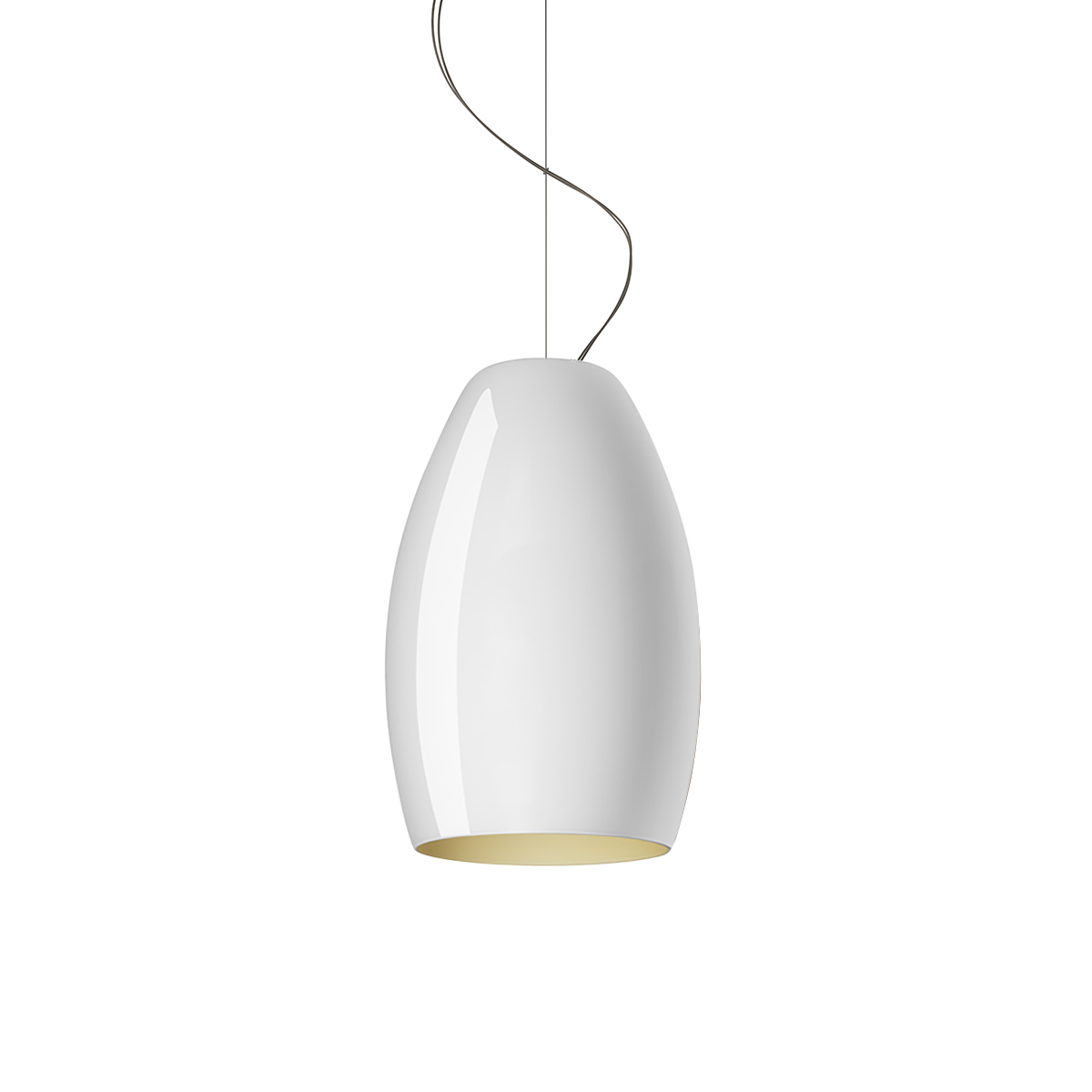 Foscarini Buds 1 Sospensionebianco caldo (warmweiß, innen gelb)