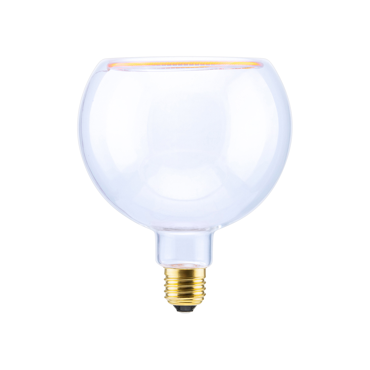 LED Floating Globe 125 klar E27, 4,5 W, 2200 K, dimmbar