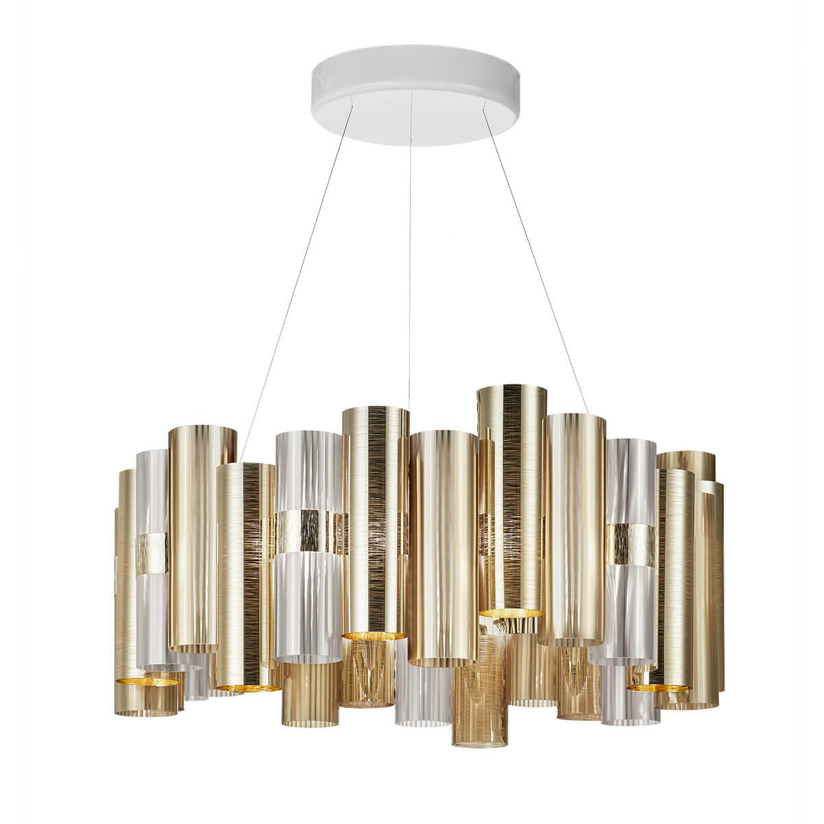 Slamp La Lollo LED Suspension Largegold (golden/gelb)