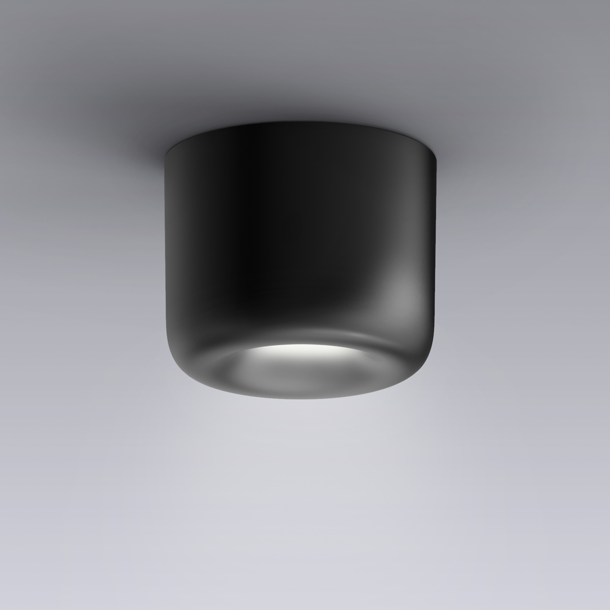 serien.lighting Cavity Ceiling L LED Deckenleuchte2700 K, schwarz